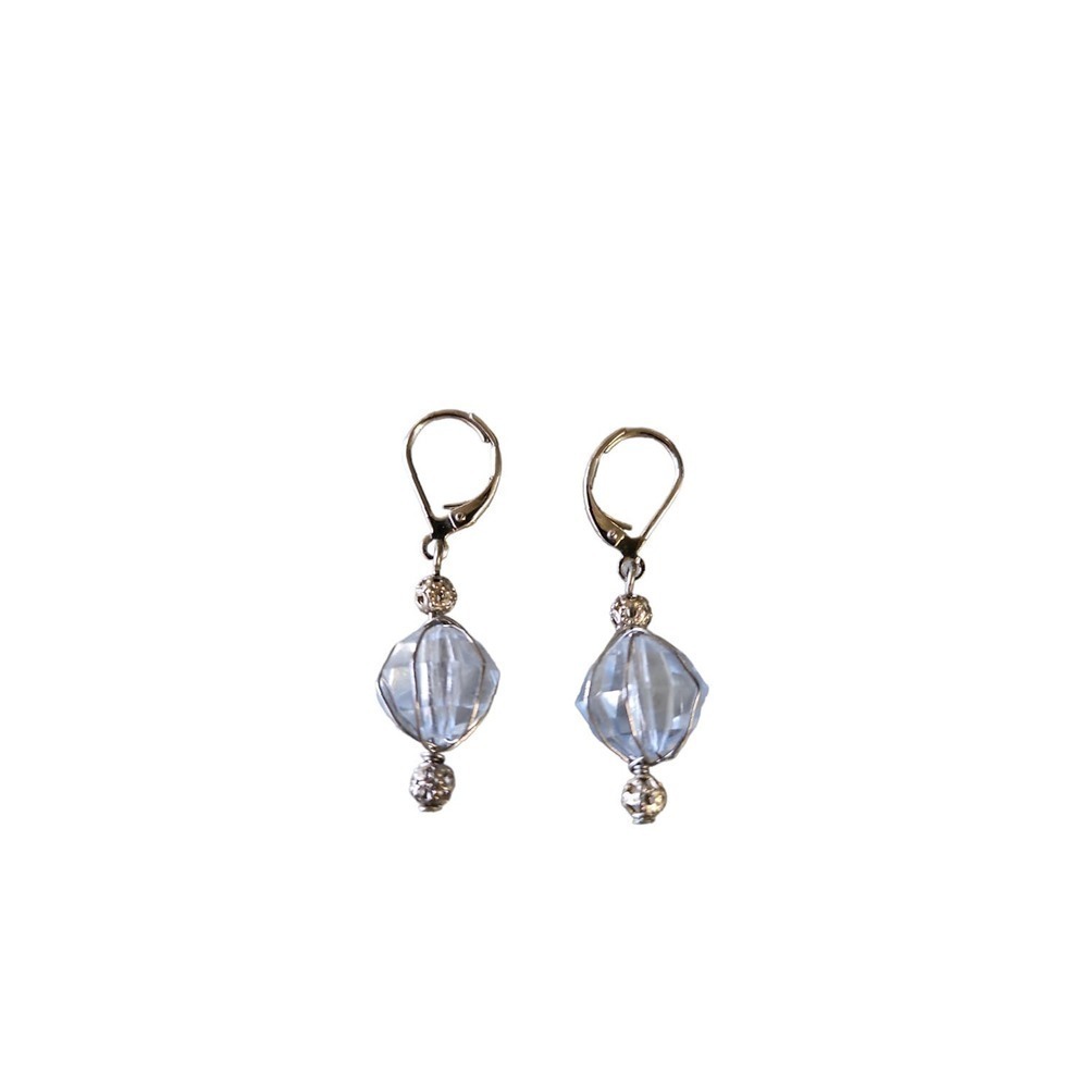 Tear/Pare Shape‎ Ball Drop Earrings